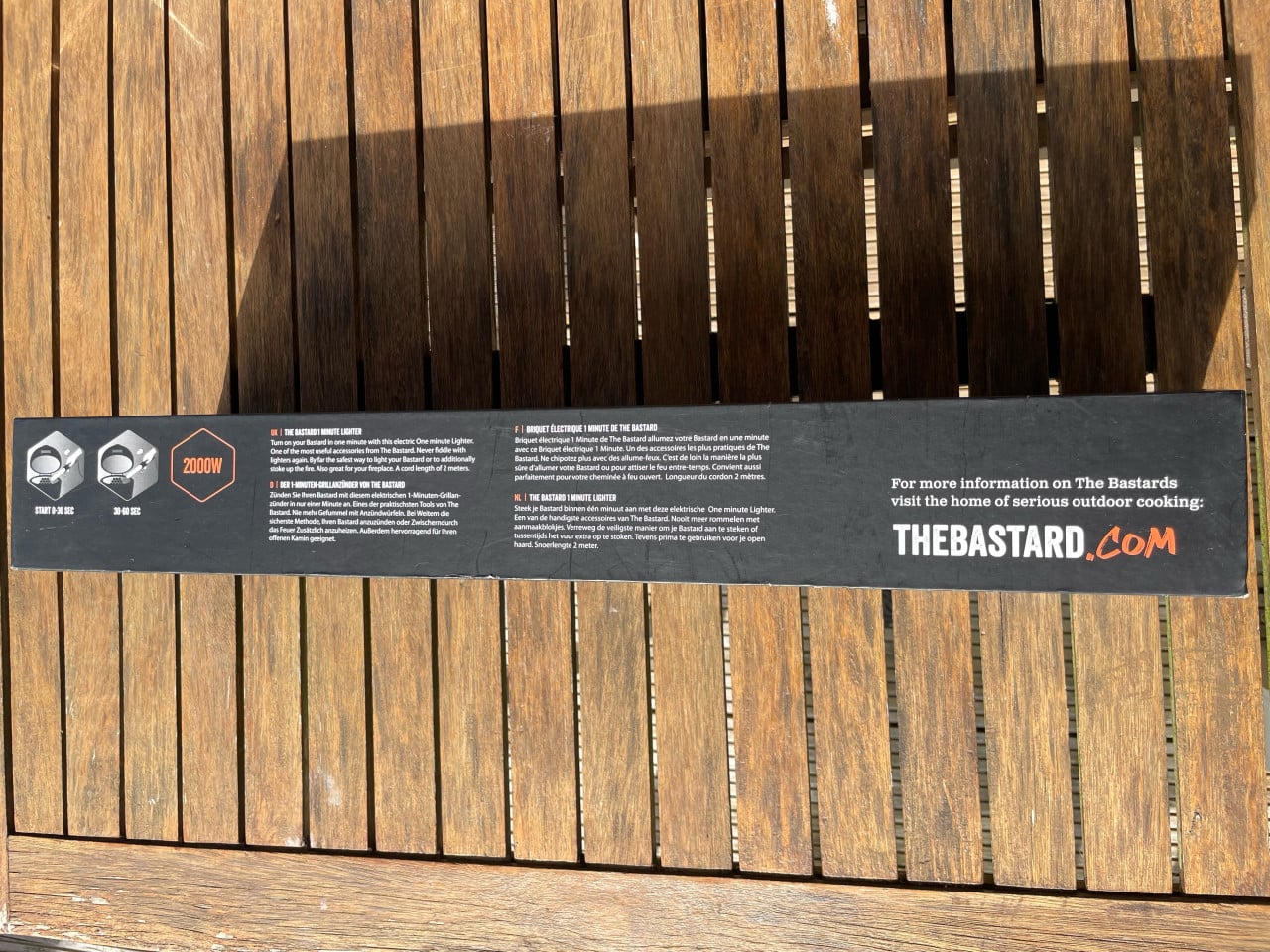 Bastard one minute lighter