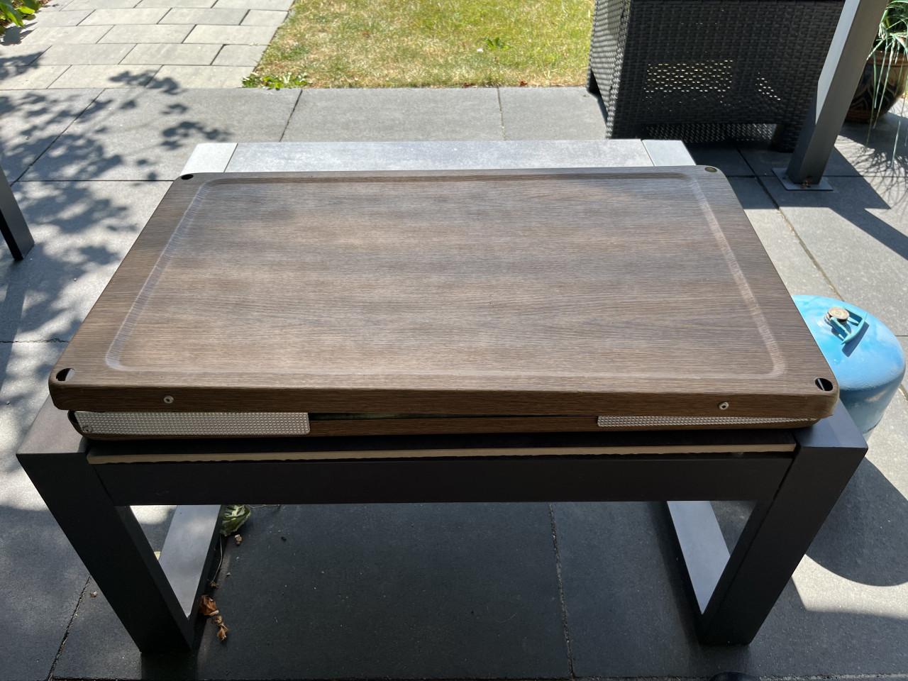 Opklapbaar camping keuken tafeltje
