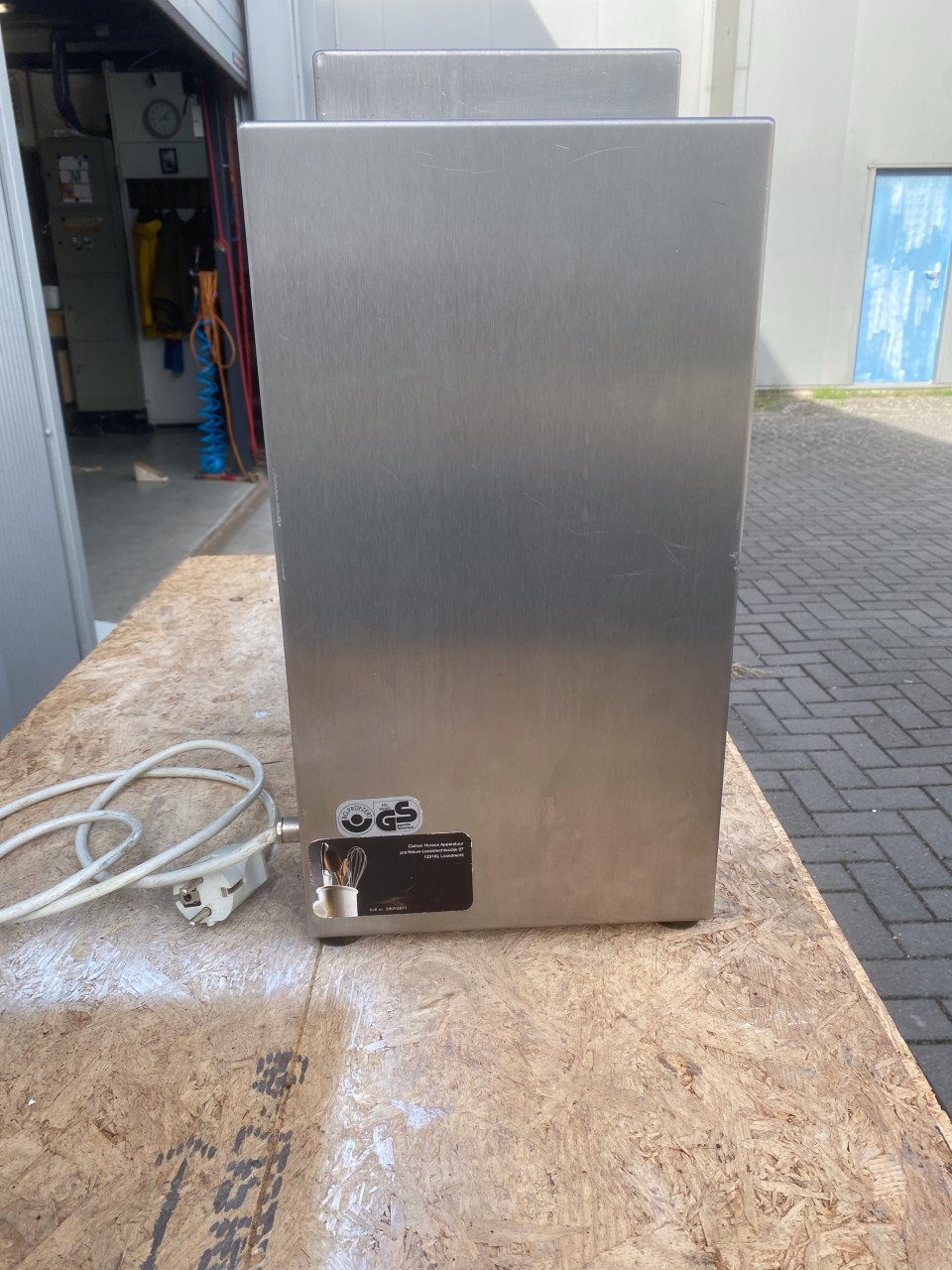 Slagroommachine