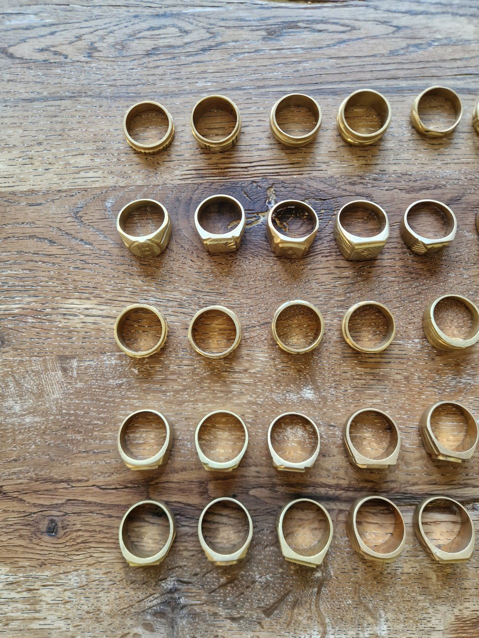 Partij ringen 41 stuks NIEUW