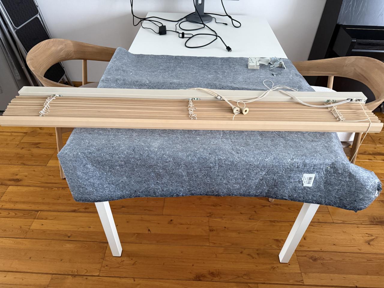 Luxaflex houten lamellen GRATIS