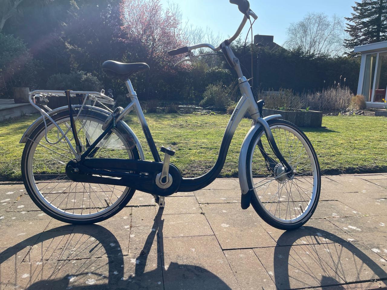 Kleine damesfiets Sparta met lage instap