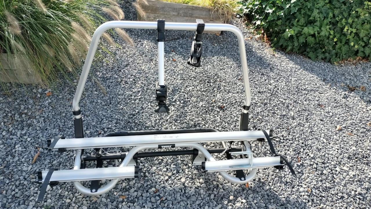 Thule inklapbare fietsendrager caravan