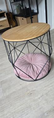 Beeztees Kuja kattenmand / bijzettafel 40cm – incl. luxe kussen