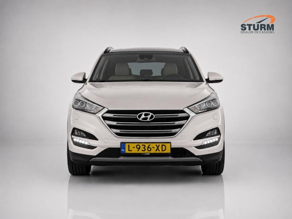 Hyundai Tucson 1.6 t-gdi premium 4wd automaat incl. trekhaak + panodamadak!