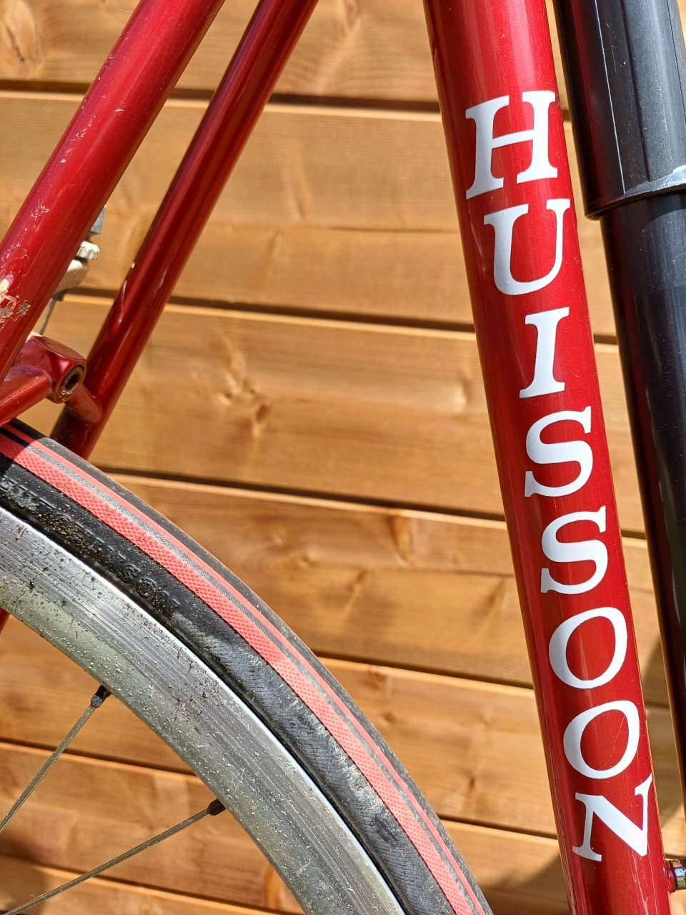 Huissoon racefiets stalen frame