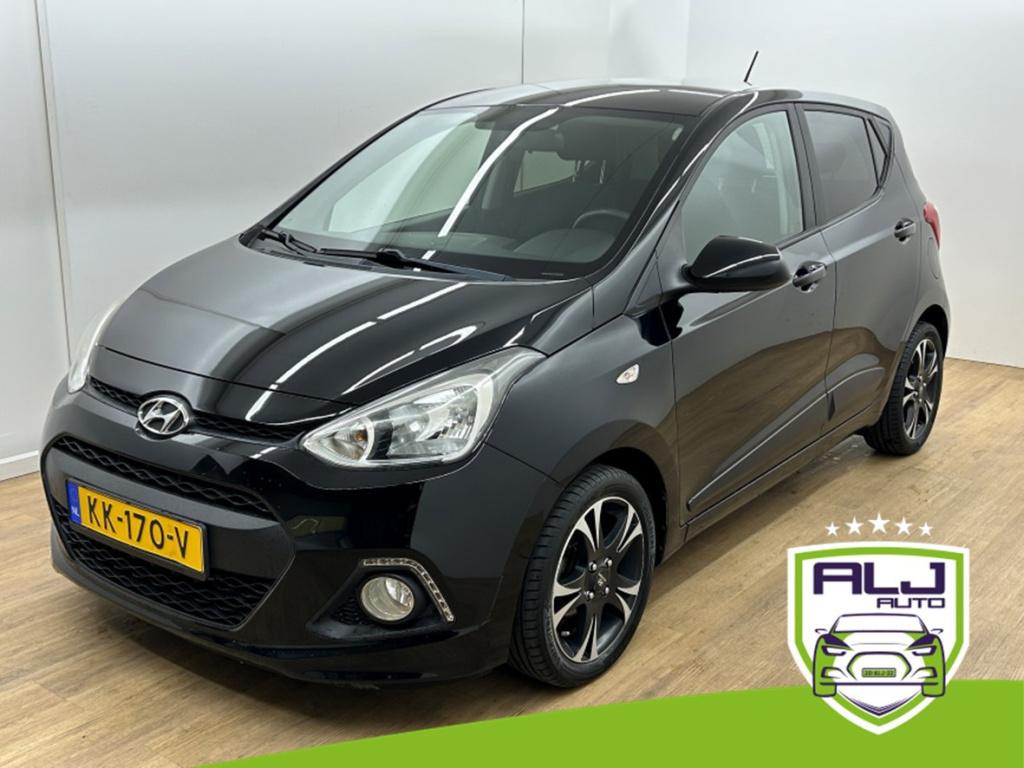 Hyundai I 10 occasion 1.0i i-motion go! 2016 | zwart | tweedehands hyundai 