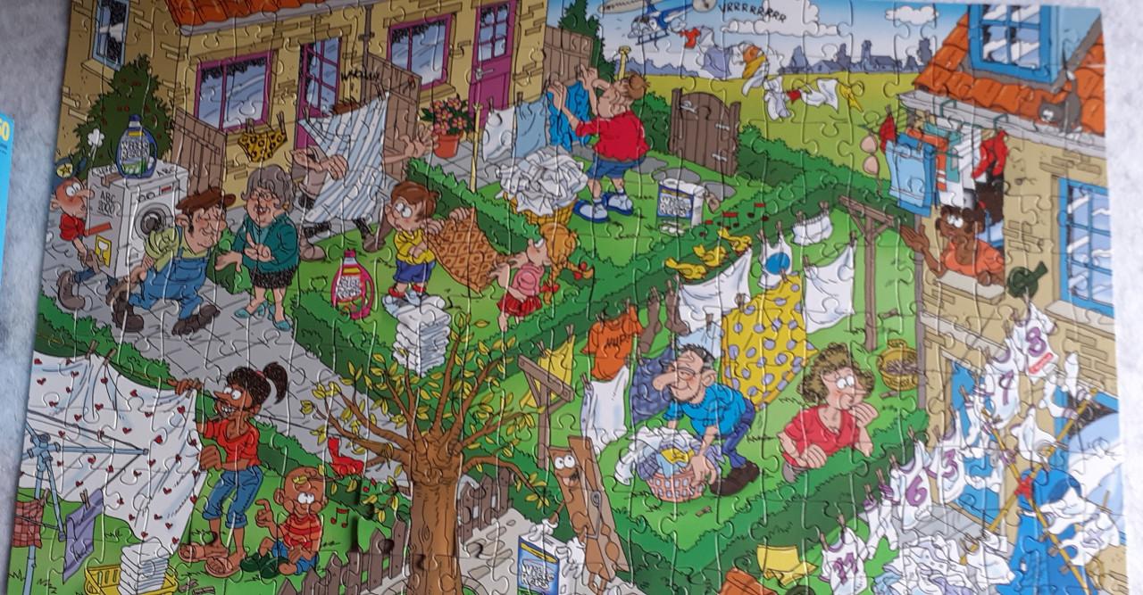 Witte reus puzzel