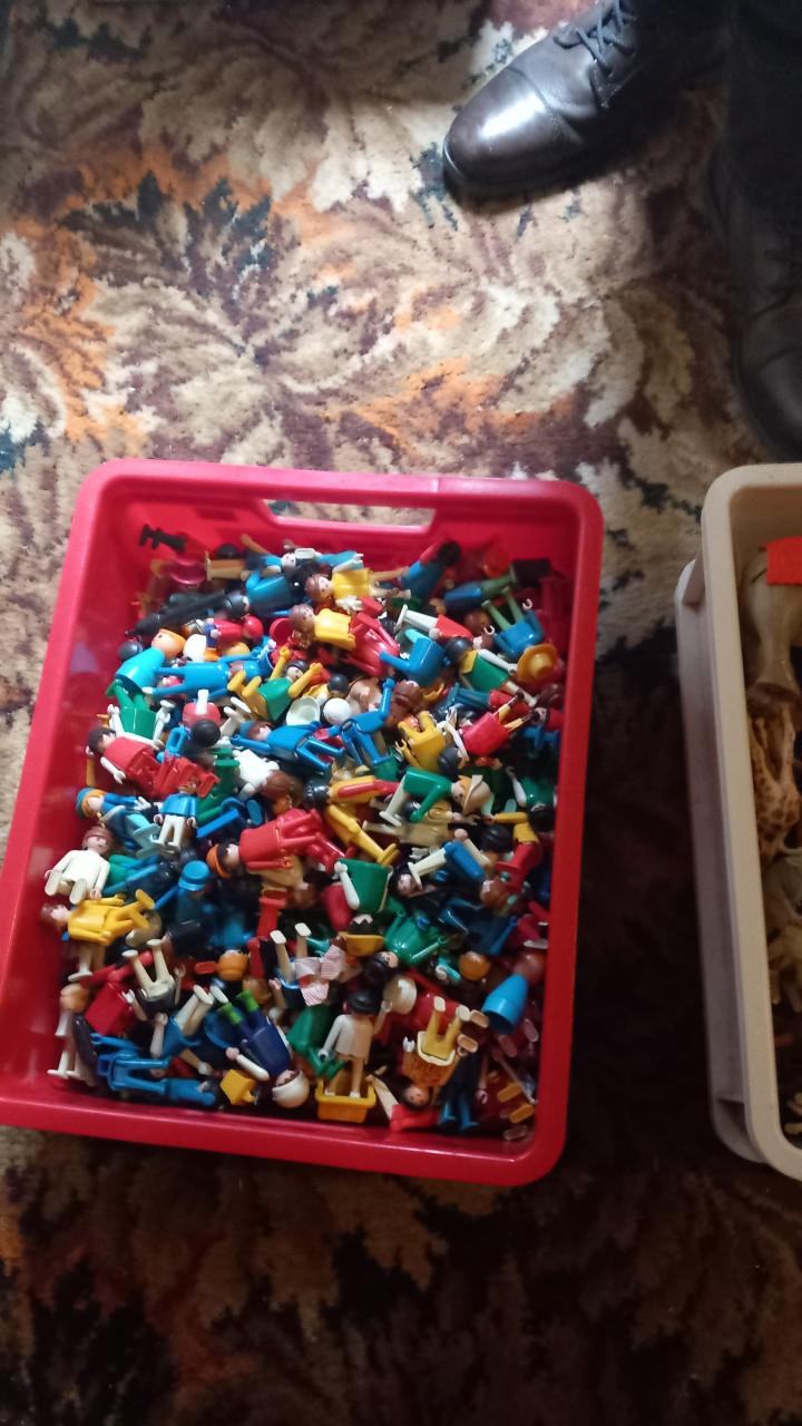 Curver bakken met playmobiel