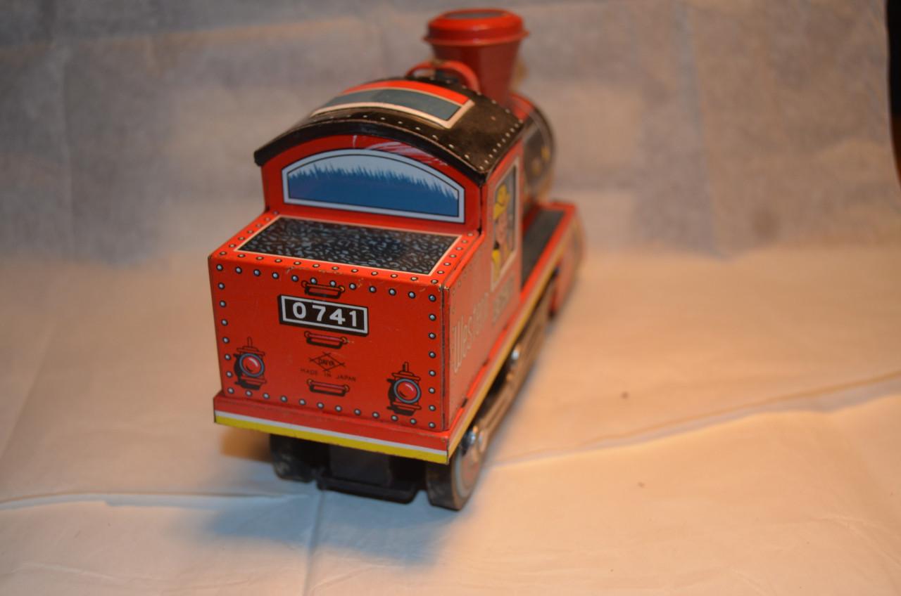 Blikken trein Daiya Japan 'Western 0741' Jaren '60 MET doos