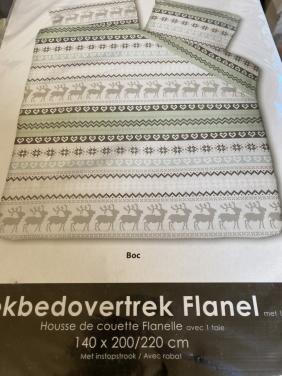 Dekbedovertrek nieuw in folie