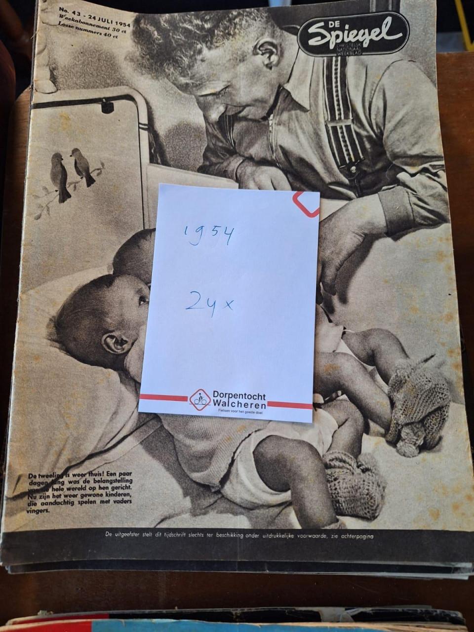 Oude tijdschriften 'DE SPIEGEL' 17 Jaargangen