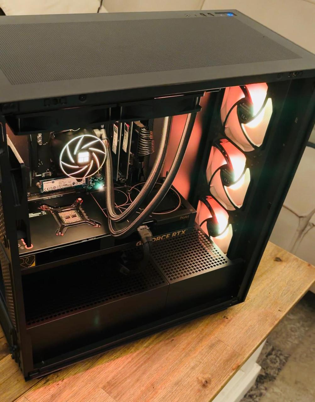 High END! Monster Gaming PC | watergekoelde Ryzen - RTX 4070 TI 12GB