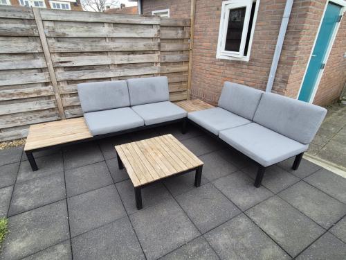 Aluminium Loungeset (Bezorging mogelijk)