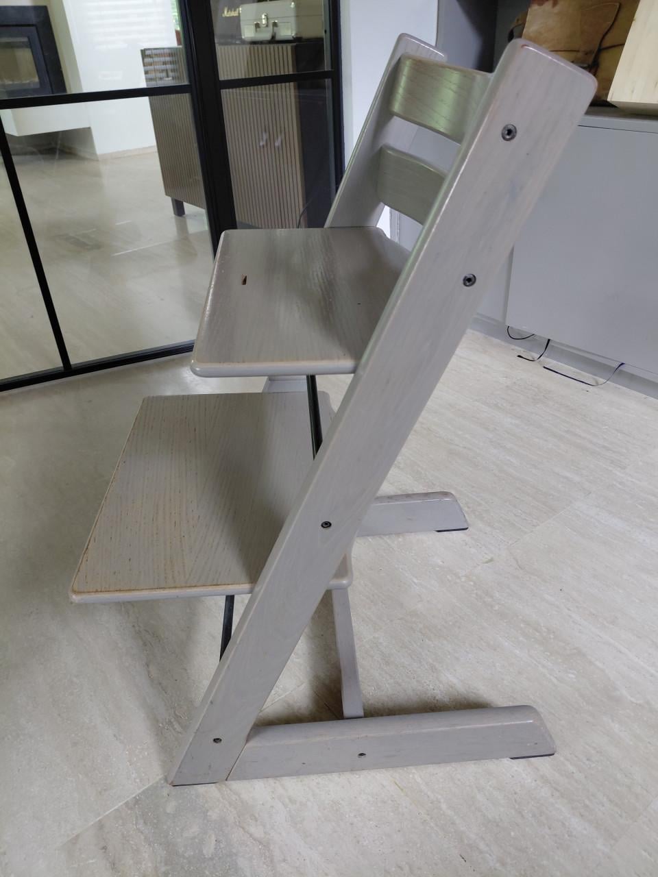 Stokke Tripp Trapp Stoel. Kleur: Storm Grey        | Trip Trap Kinderstoel