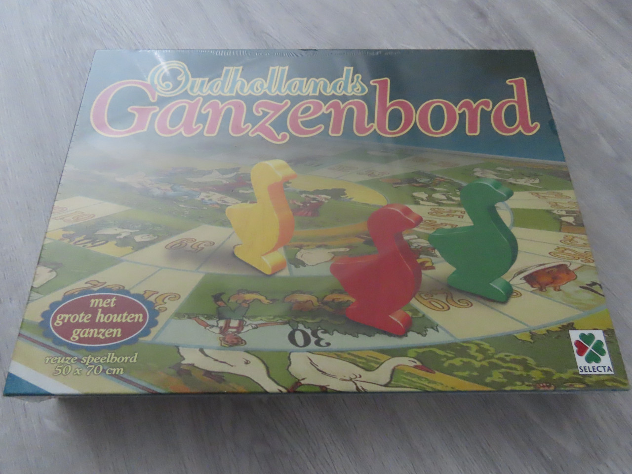 Oud Hollands ganzenbord nieuw