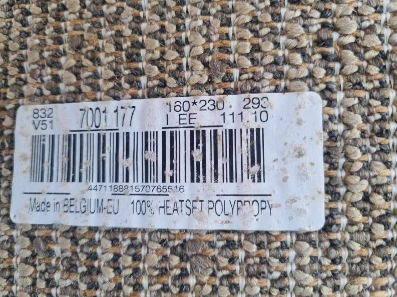 1 x Vloerkleed 165 x 230 cm  merk Carpet RICHT type EXCELLENT SWAGGY