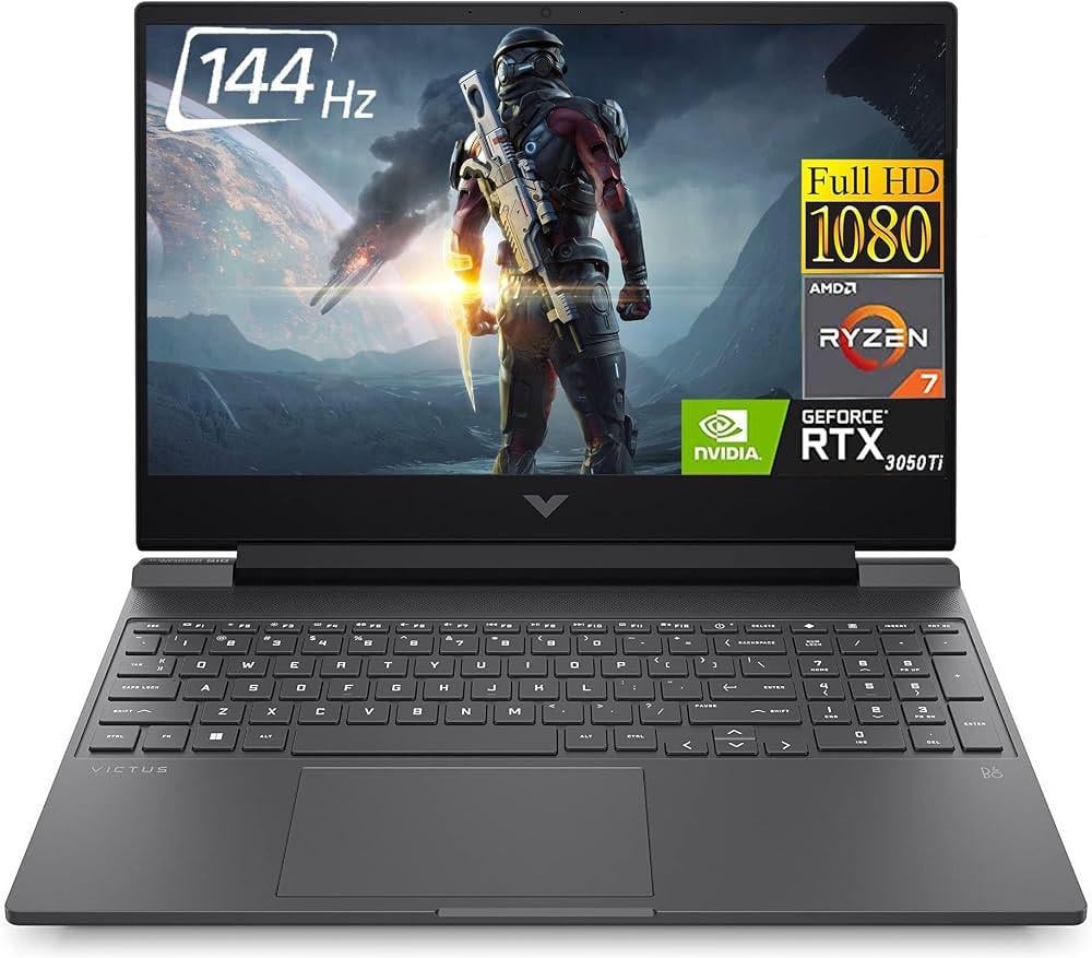 Gaming Laptop - Ryzen 7 5800H 8 CORE - 16GB RAM - RTX 3050 Ti - SSD 512GB