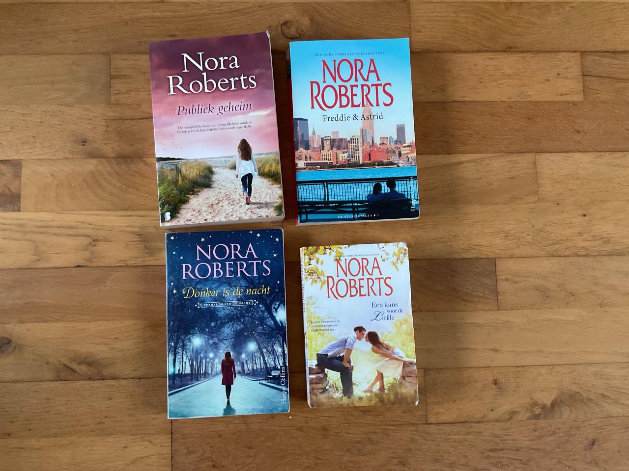 Nora Roberts boeken 4 voor € 3,00