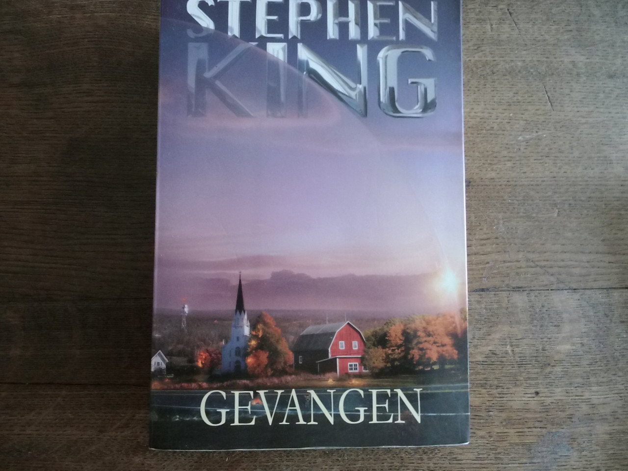 Gevangen van Stephen King.