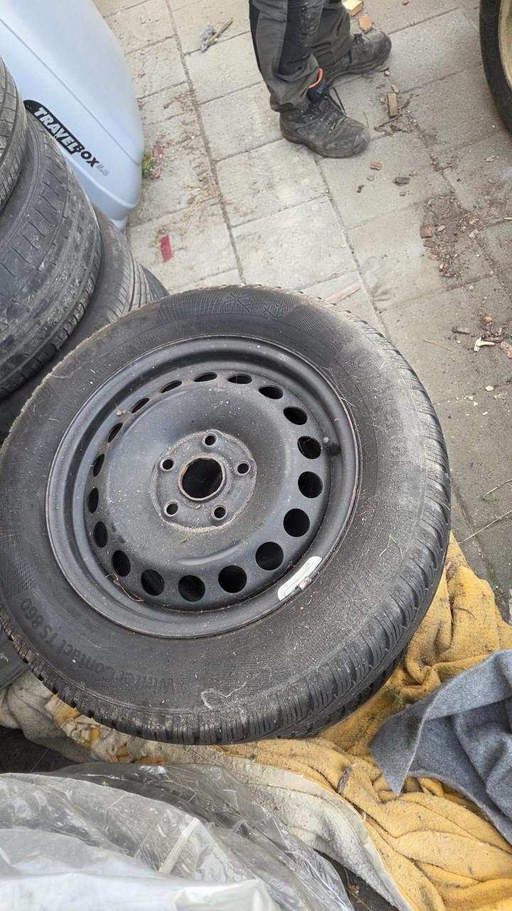 Winterbanden met velg