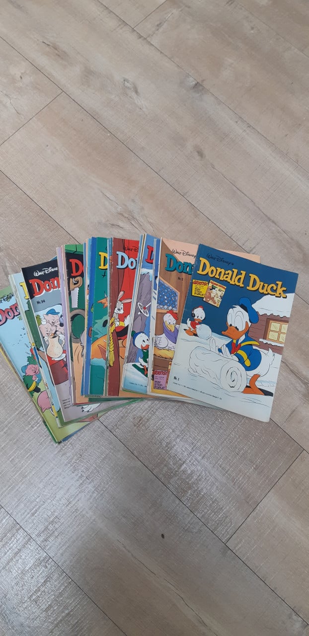 Diverse jaargangen Donald Duck 1972-1984