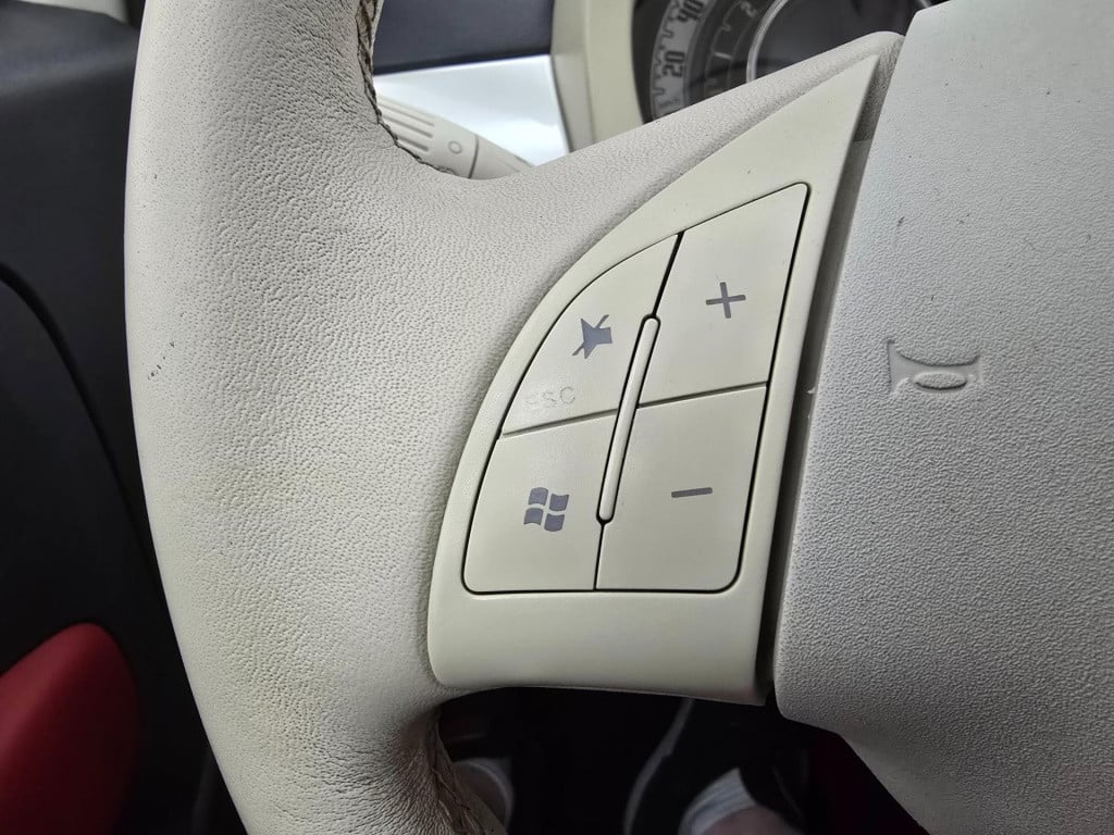 Fiat 500 twinair met panoramadak en unieke parelmoerkleur | tweedehands fia