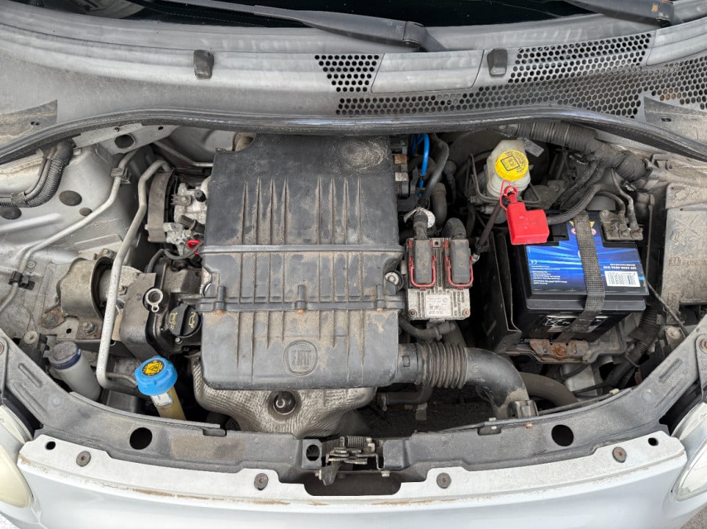 Fiat 500 1.2 - rosa - glazen dak