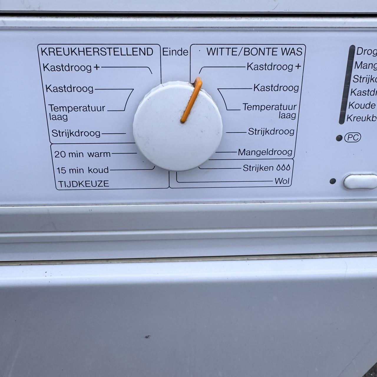 Miele luchtafvoer droger