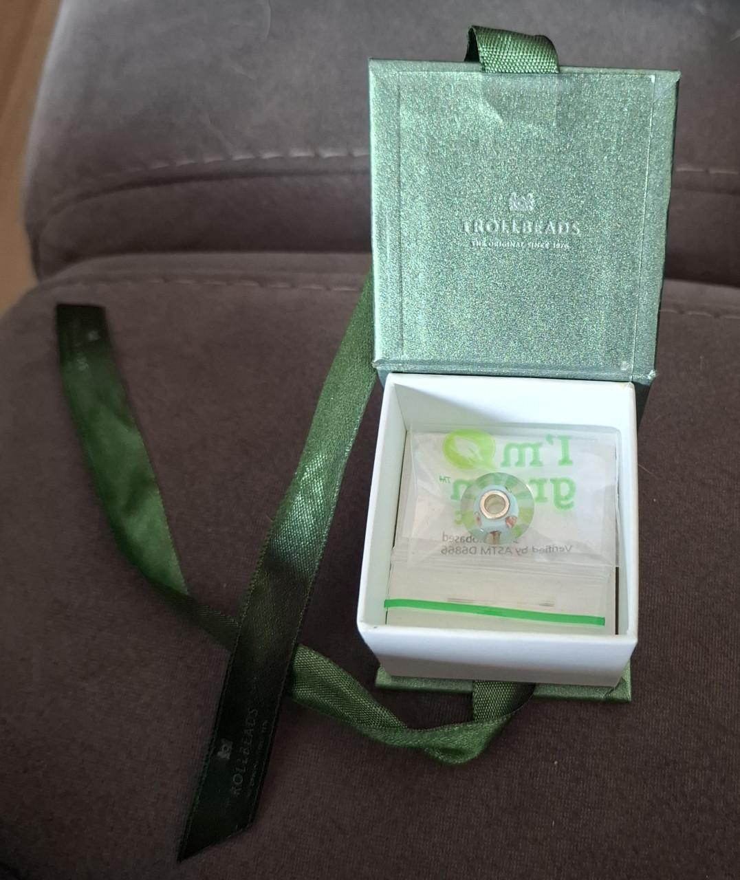 Mooie nieuwe bedel van Trollbeads Aquarium Pastel