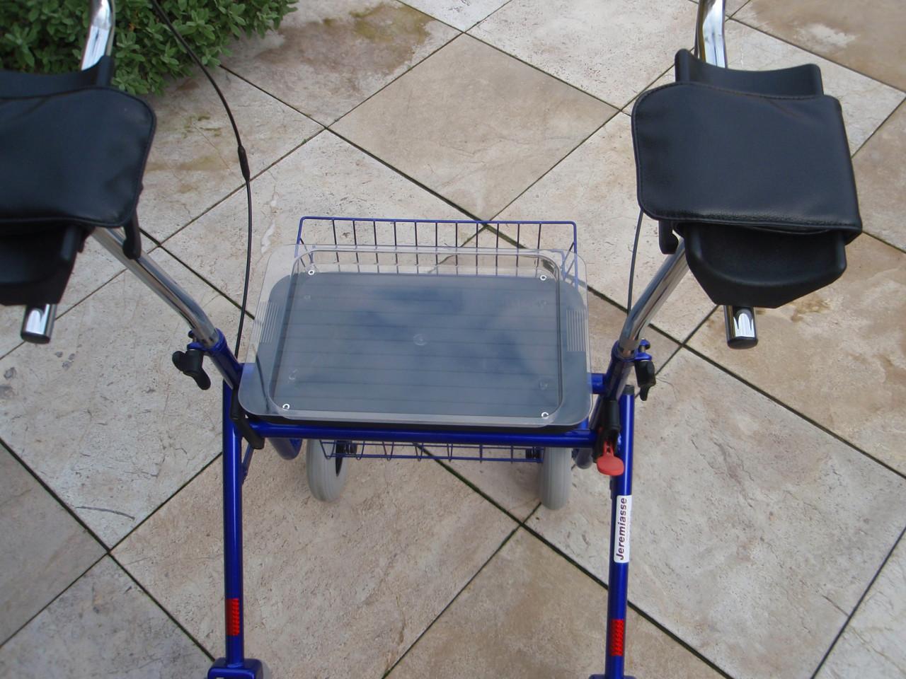 Nieuw Premis Provo opvouwbare rollator met onderarmschalen .