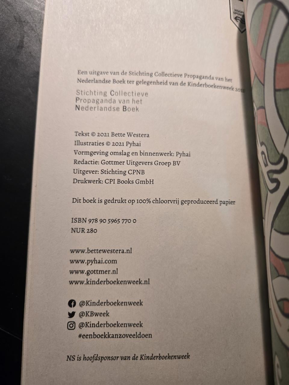 Kinderboekenweekgeschenk van 2021 "Tiril en de toverdrank"