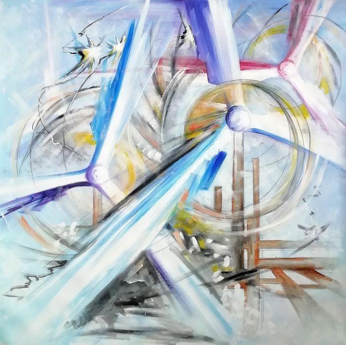 Acrylschilderij uit 2010 van Oleg Shovkunenko