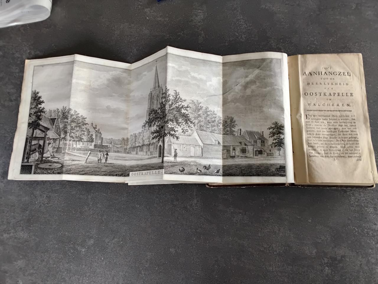 Boekwerk Zeeuwse oudheden Walcheren Ermerins jr 1780