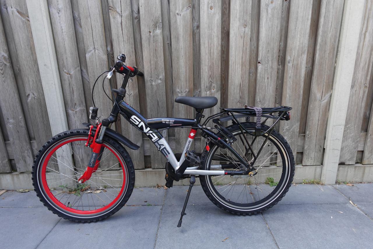 🚲 Loekie Snake 22 inch – 3 versnellingen