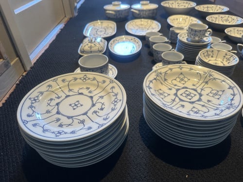 Saks servies 100 delig.