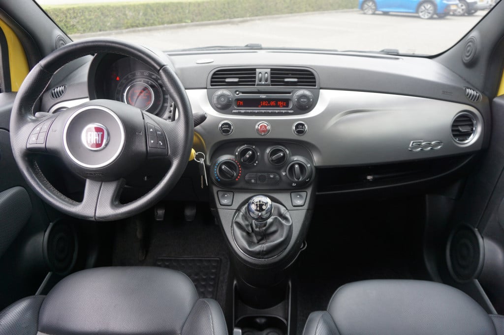 Fiat 500 0.9 twinair plus airco / elektr. ramen / lm velgen / nap