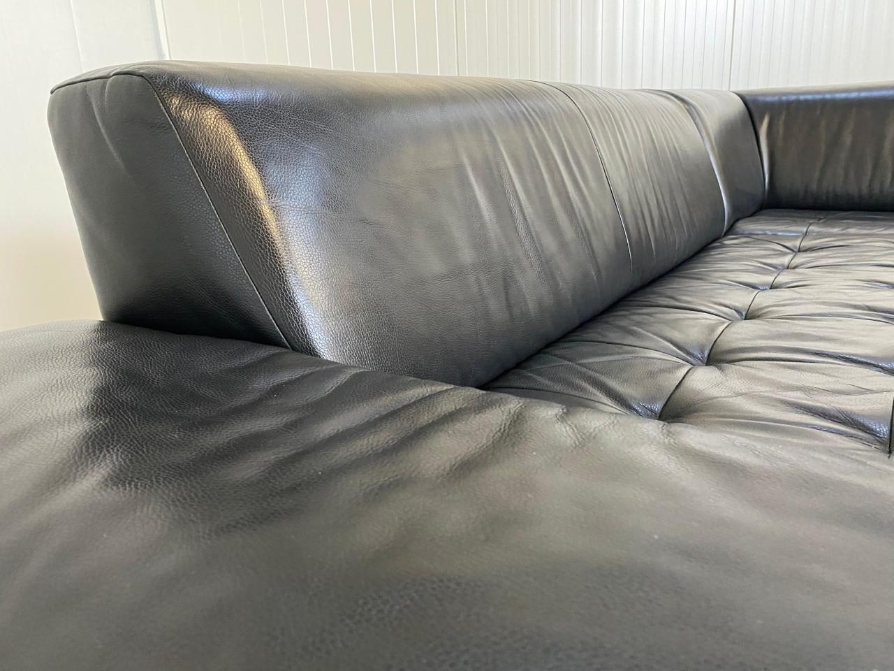 GRATIS LEVERING HEEL NL Calia Italia Echt Leer Hoekbank