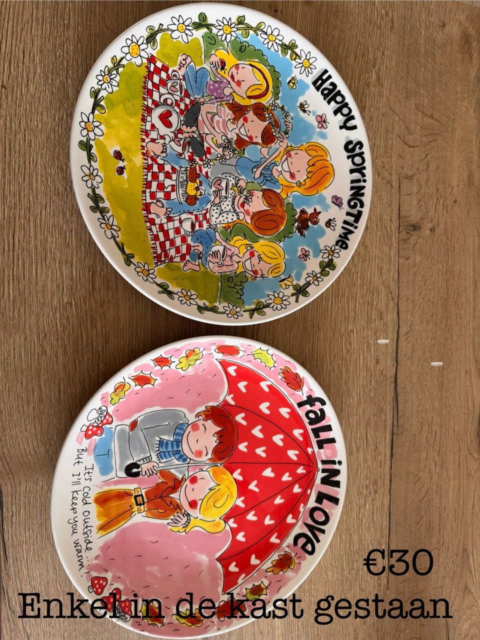 Blond Amsterdam Grote borden