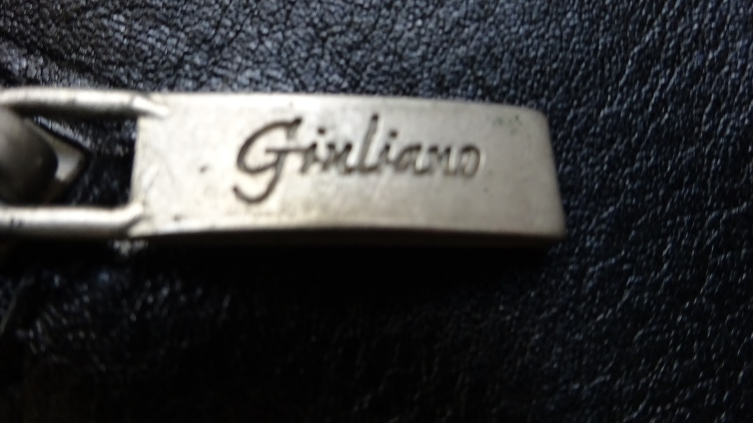 Leren tas zwart merk:GIULIANO