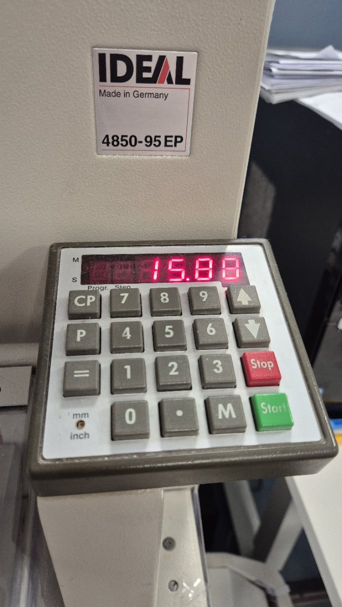 Snijmachine ideal 4850-95 EP