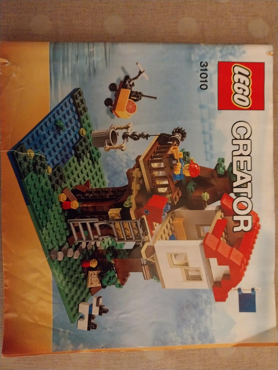 Lego Creator 3 in 1 Boomhut 31010 deel 1-2 en 3