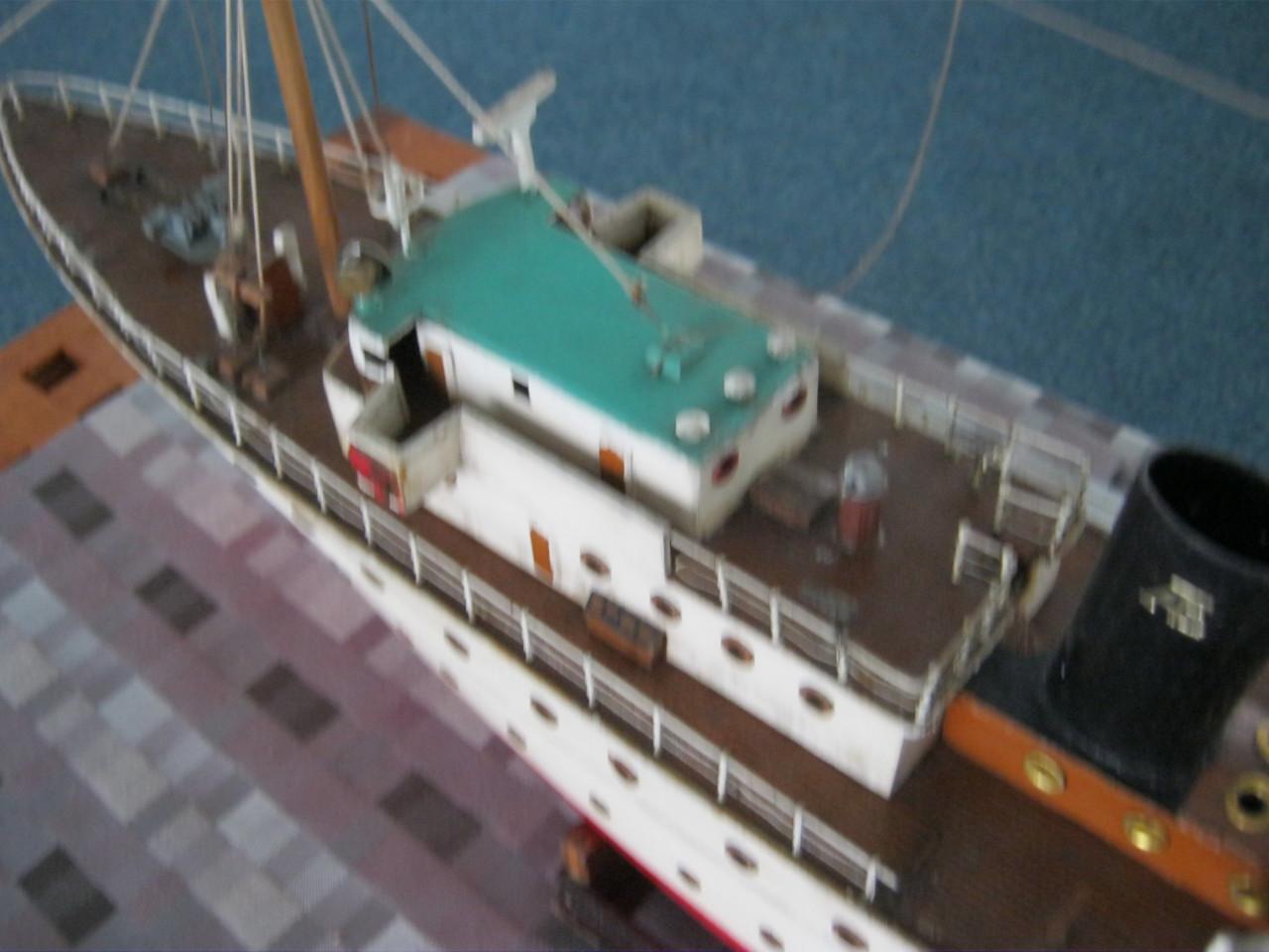 Modelschip DANEBROG.
