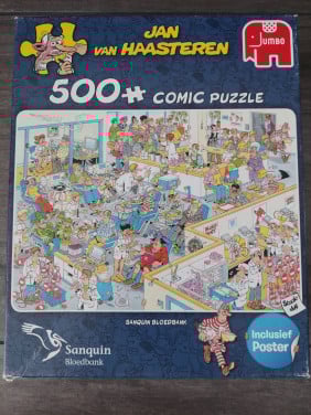 Puzzel Sanquin bloedbank
