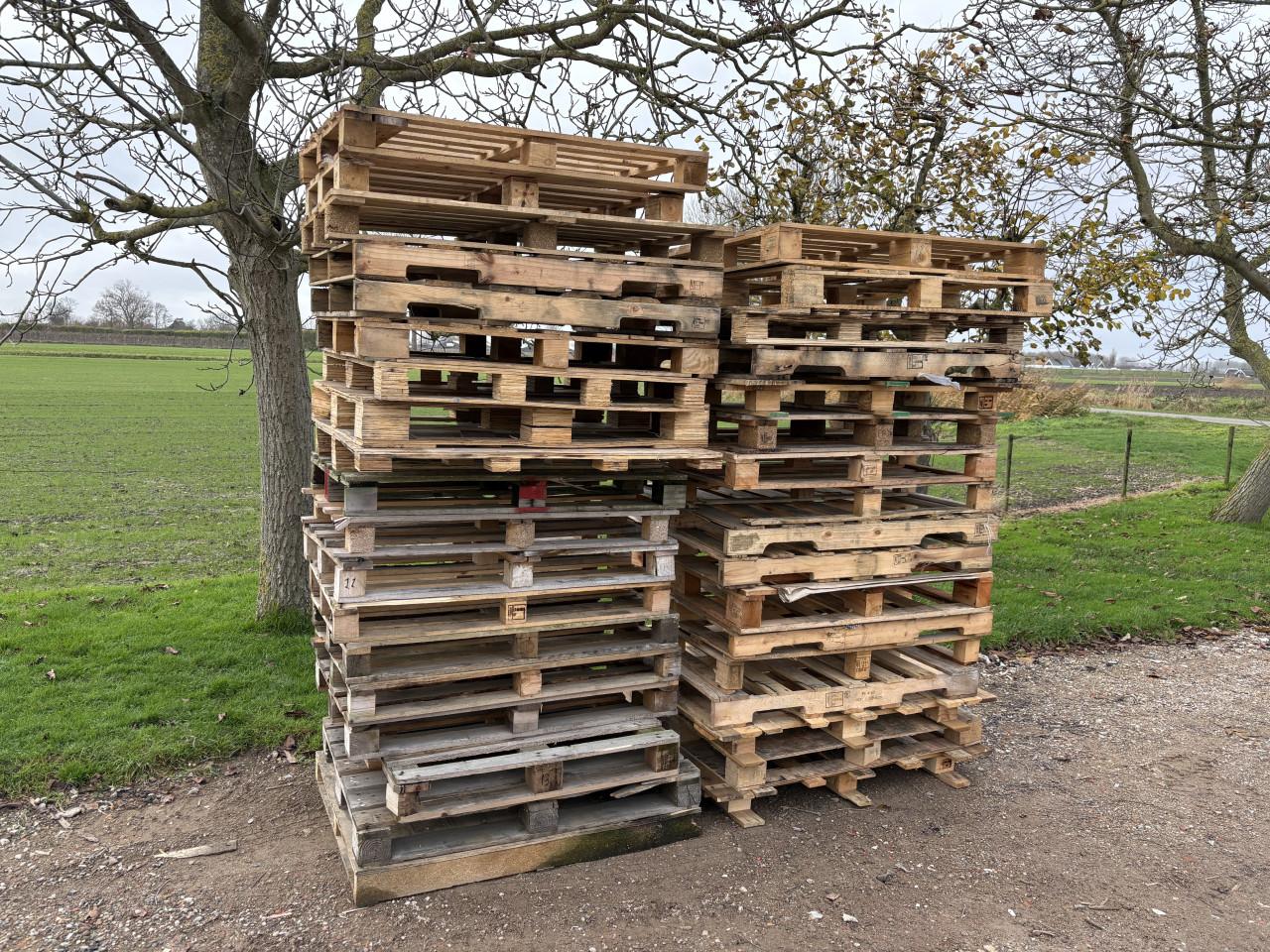 Gratis palletten voor in de kachel
