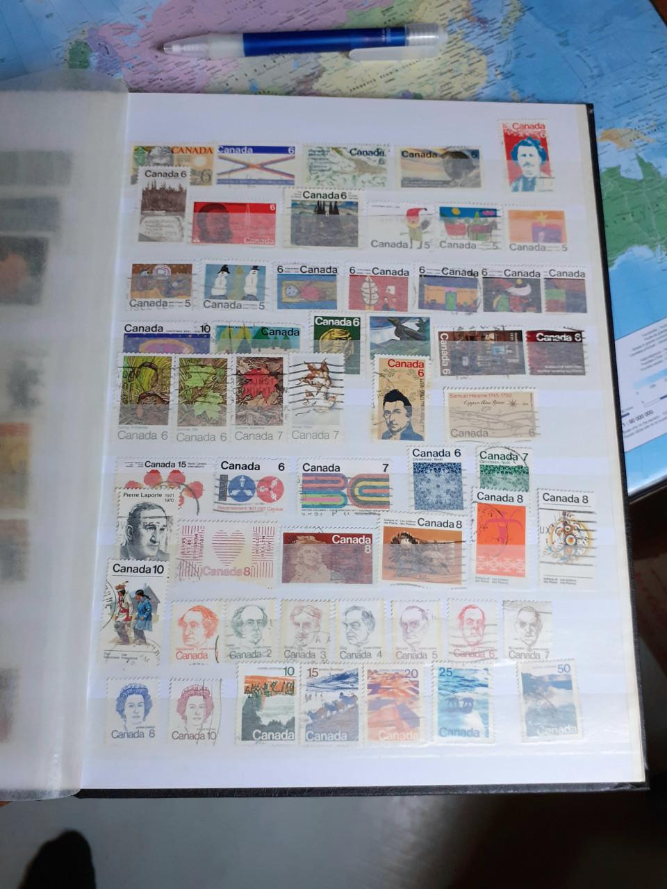 Canada 1930 / 2000 in album  Allemaal Canadese postzegels -oude postzegels