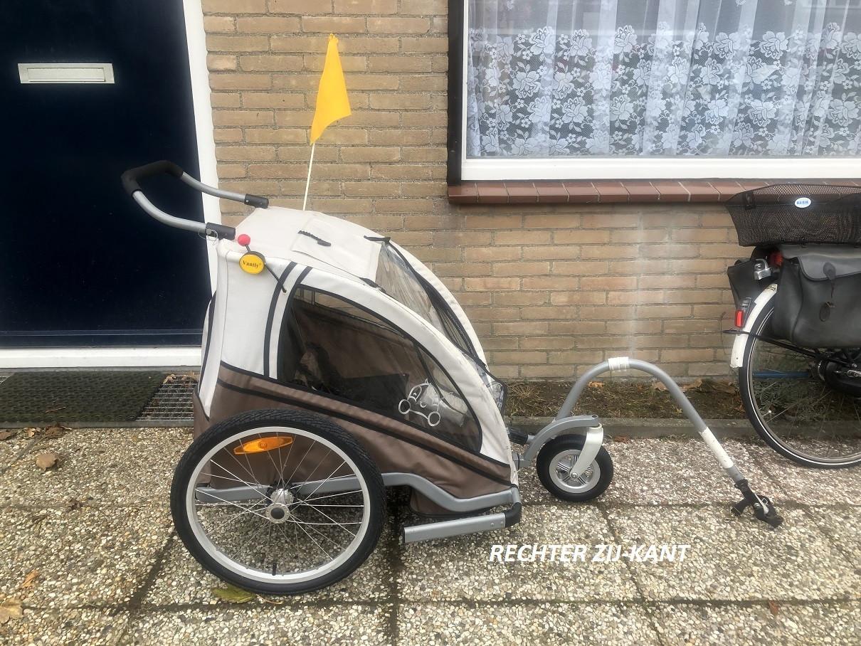 Kinder fietskar wandelwagen buggy