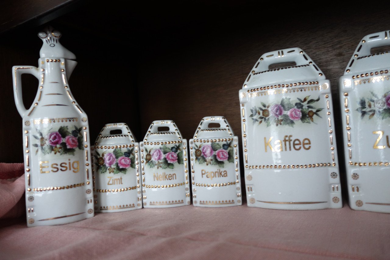 Vintage Set van 14 , mooi R & S Germany porselain