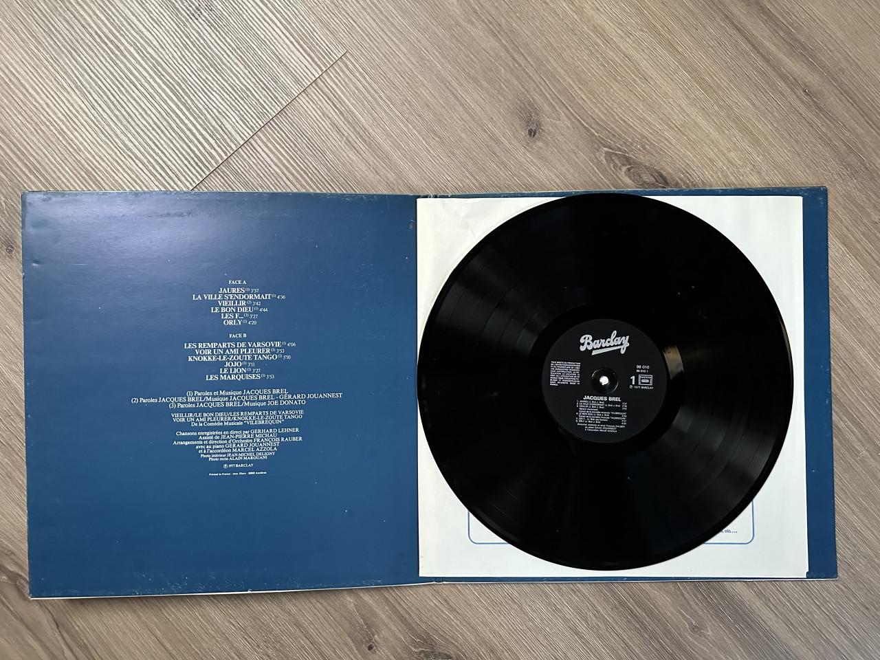 Jacques Brel - Brel / vinyl LP