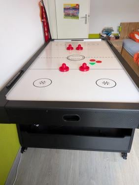 Airhockey tafel (opklapbaar en verrijdbaar)